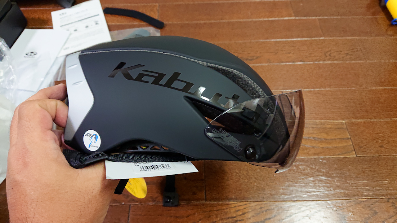 OGK KABUTOのAERO-R1 TR（ヘルメット）を買いました | ロードバイク