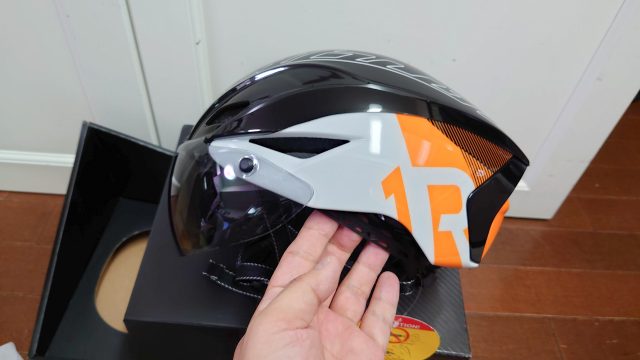 OGK KABUTOのAERO-R1 CV（ヘルメット）を買いました