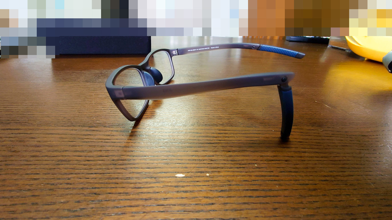 自転車用の遠近両用メガネを買いました
