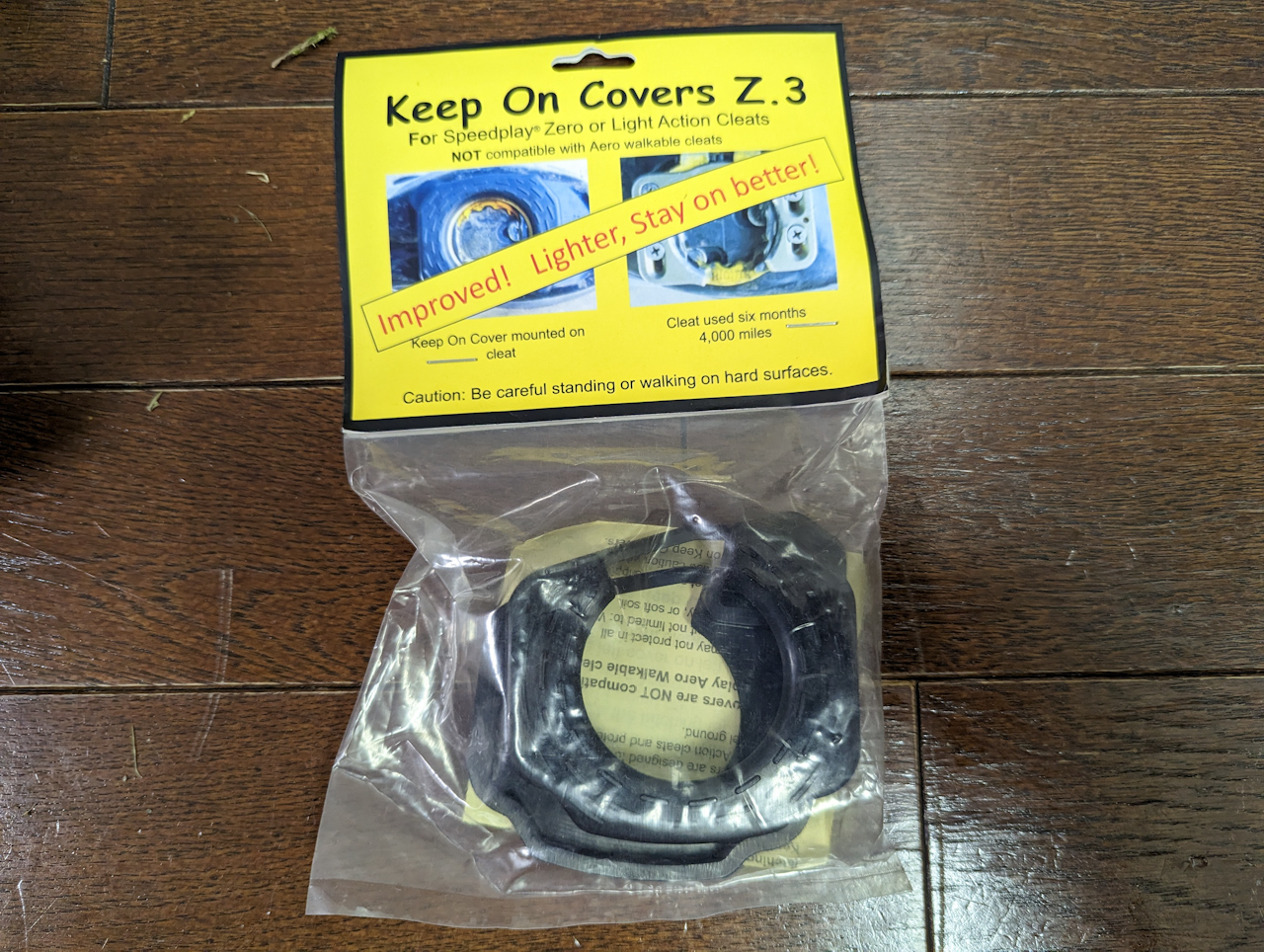 SPEEDPLAYのクリートカバーを交換　Keep on Kovers Z.3