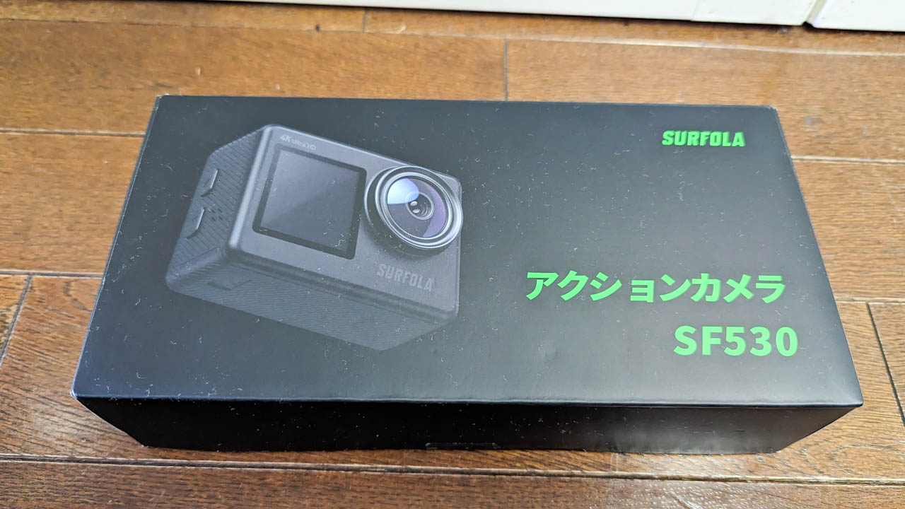 SURFOLA SF530アクションカメラ4K60FPS - ビデオカメラ、ムービーカメラ