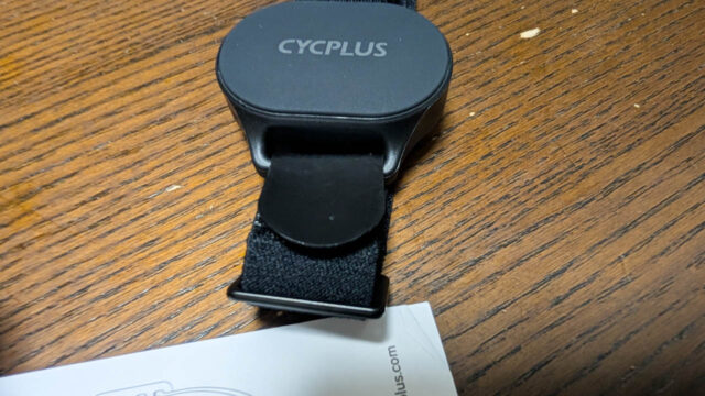 CYCPLUS　H1 心拍数モニターバンドを使ってみました　H1 Heart Rate Monitor Band