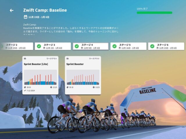 ZWIFT CAMP BASELINE