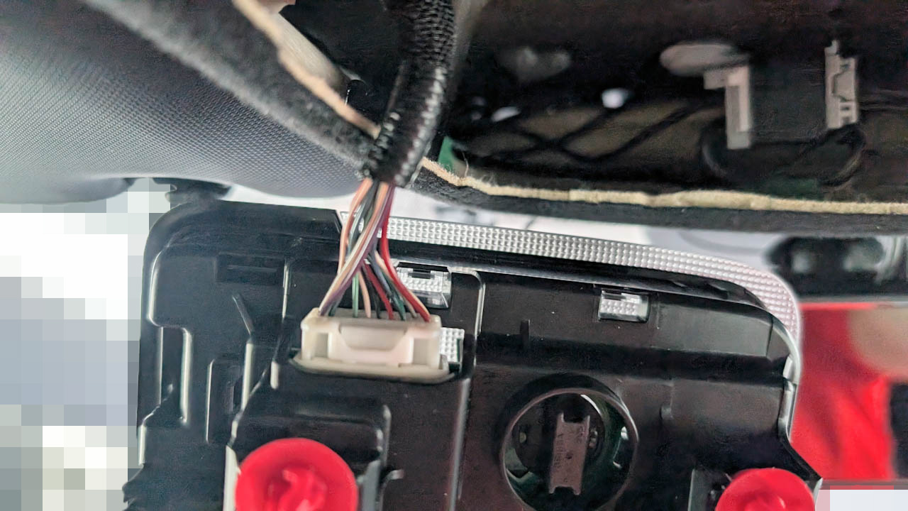 カローラツーリングの社外品LEDルームランプが壊れたので交換しました