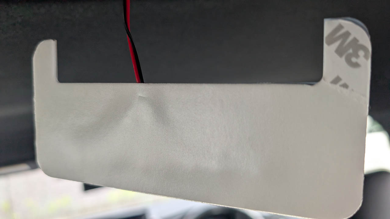 カローラツーリングの社外品LEDルームランプが壊れたので交換しました