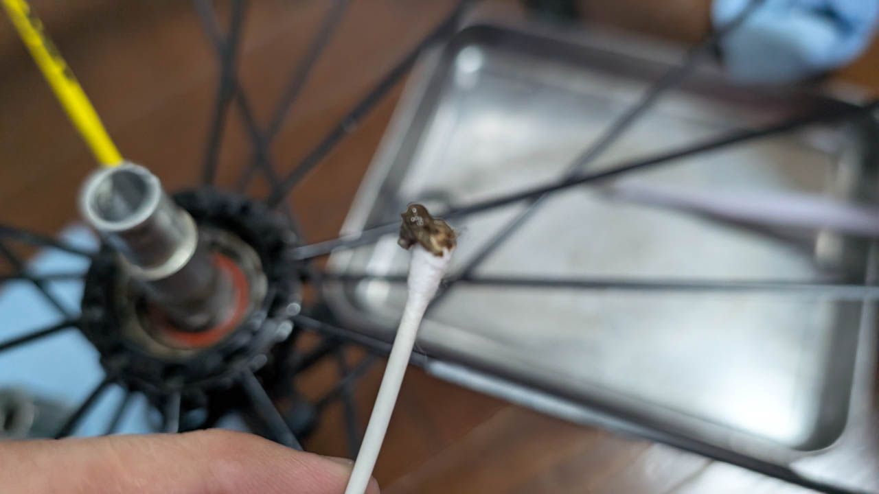 MAVIC ID360グリスの代替え品(FinishLine セラミックグリス)を使ってみた