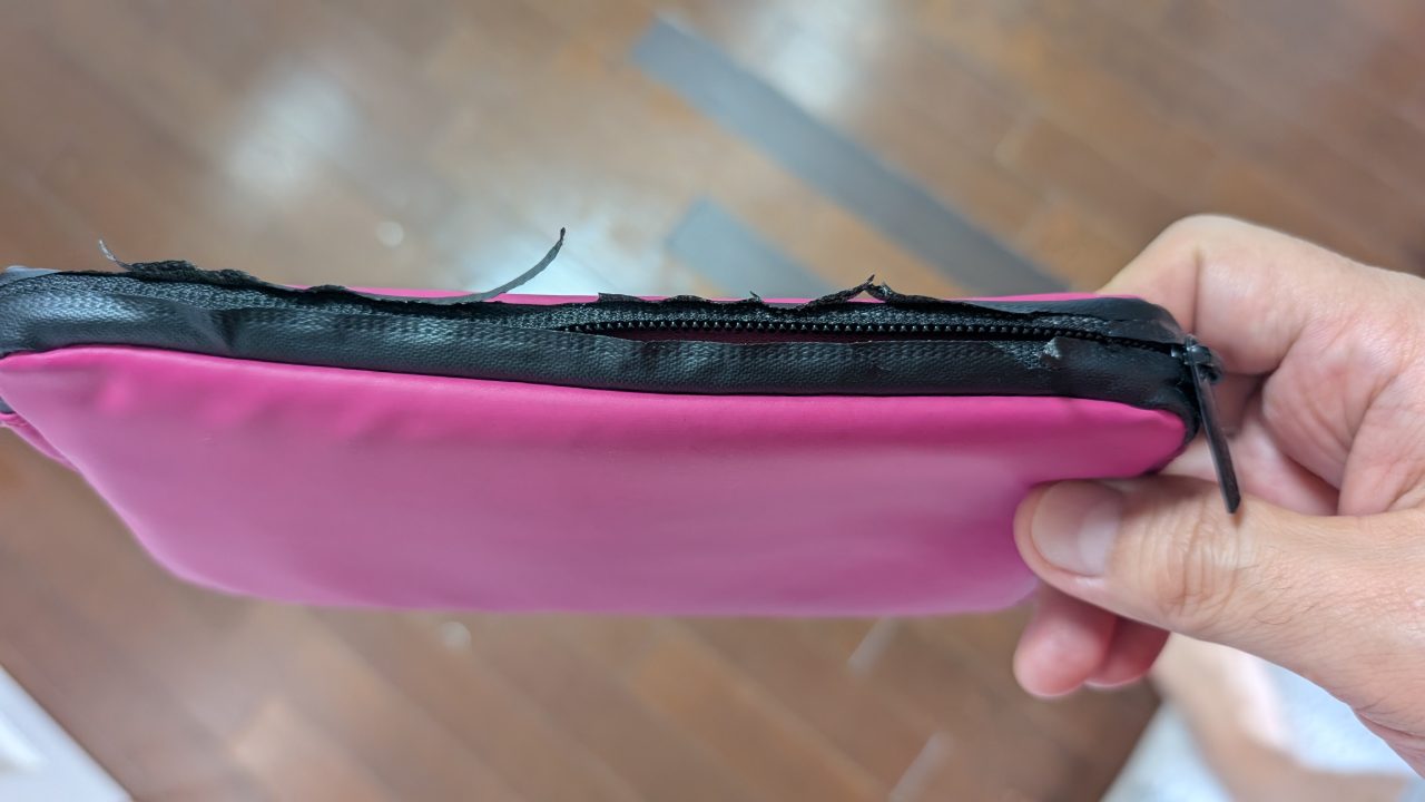 サイクルポーチを買い替えました