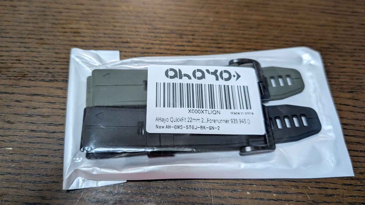 Garmin Fenix7のベルトを買いました