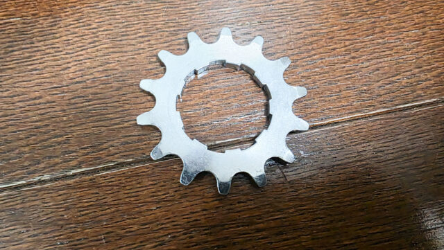 ZWIFT Cogのフリーバブ付きからフリーハブを外してみました