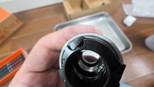 ZWIFT Cogのフリーバブ付きからフリーハブを外してみました