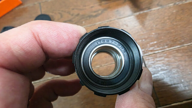 ZWIFT Cogのフリーバブ付きからフリーハブを外してみました