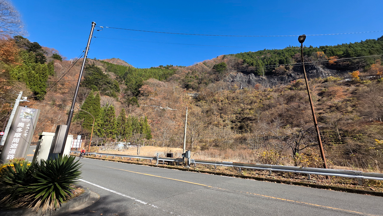 クラブライドで都民の森に行ってきました