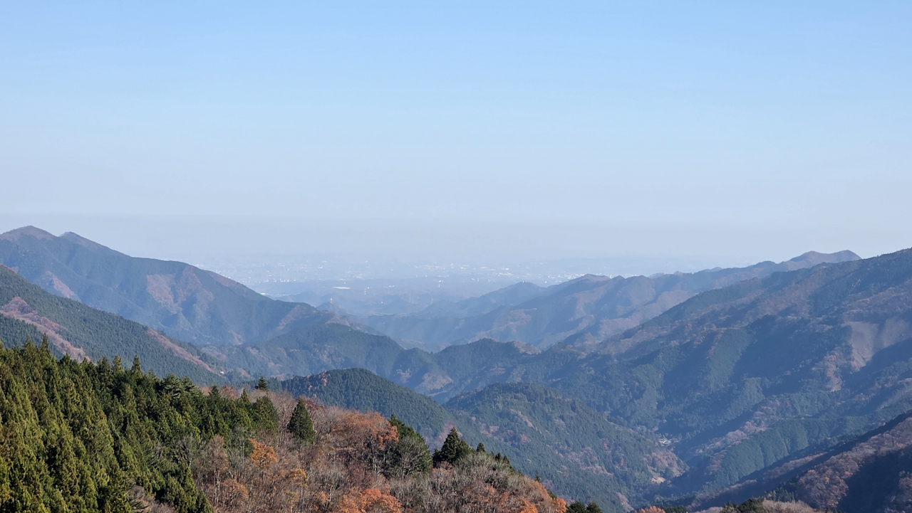 クラブライドで都民の森に行ってきました