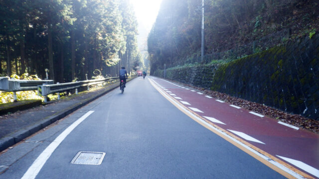 クラブライドで都民の森に行ってきました