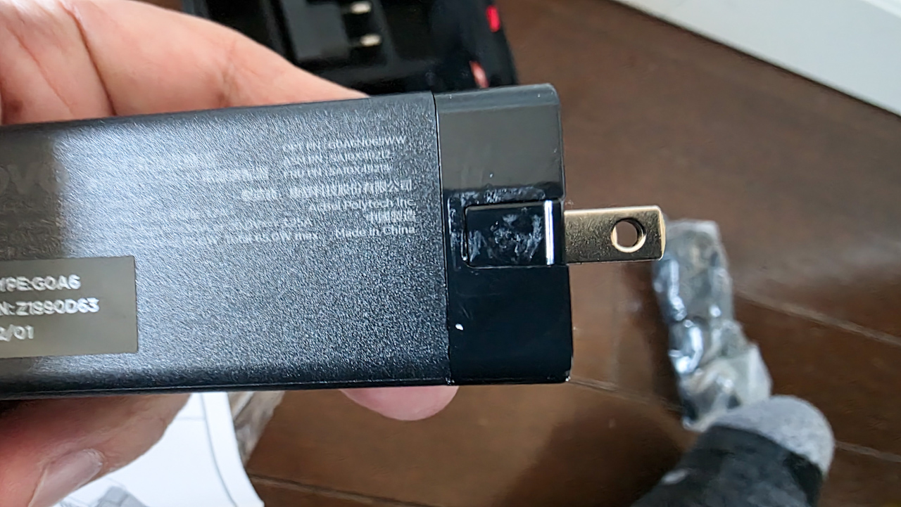 Lenovoの65W USBアダプターが激安だったので買ってみました