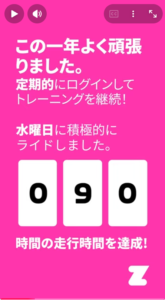 SpingBack2025(Zwift)の動画が来てました