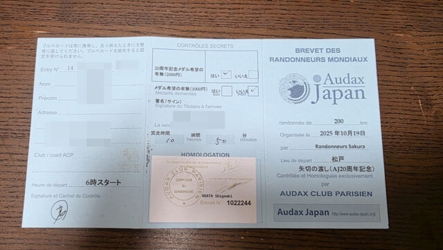 AJ20周年記念メダルが到着しました