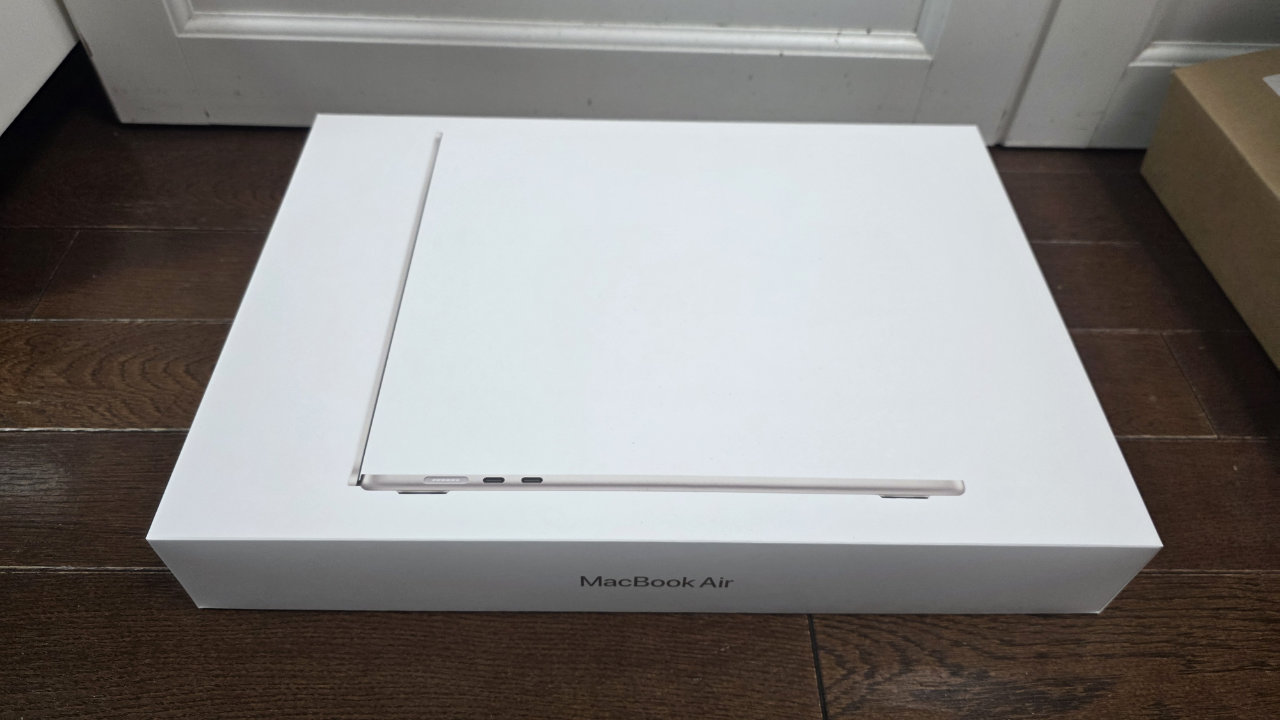 MacBook Air M5到着したので開封しました