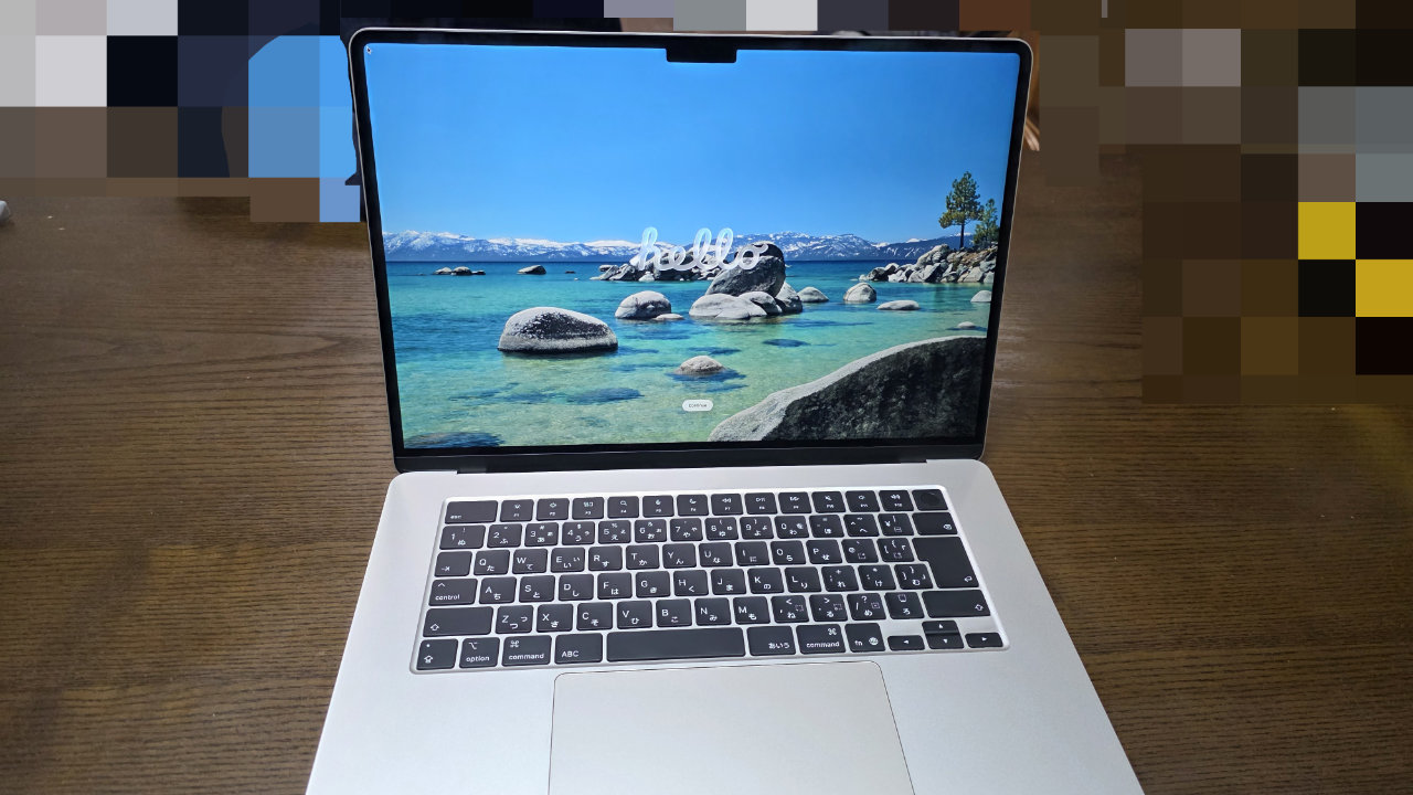 MacBook Air M5到着したので開封しました