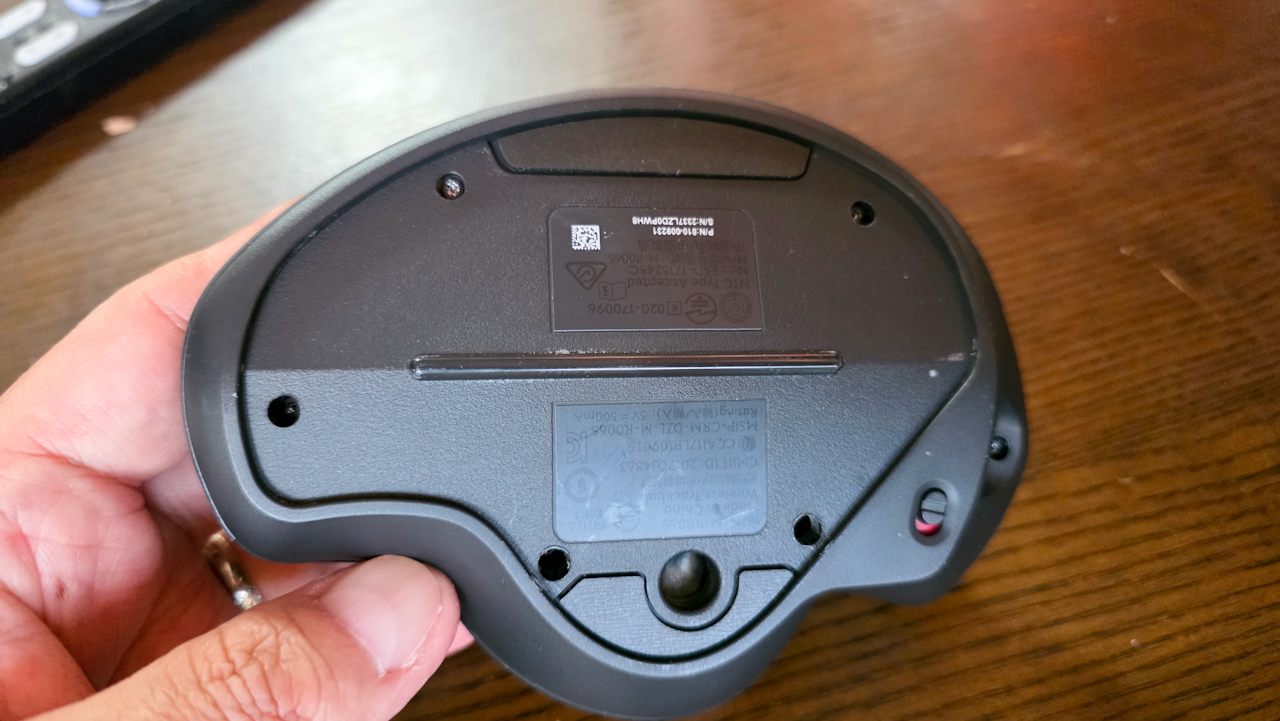 Logicool MX ERGOのボタンを消音化してみた