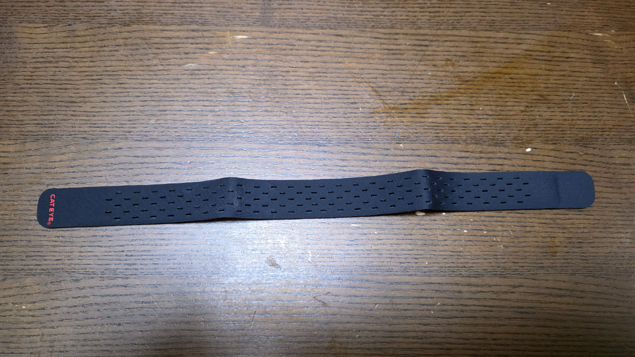 Wahoo Tickr FitにCATEYEのバンドをつけてみました