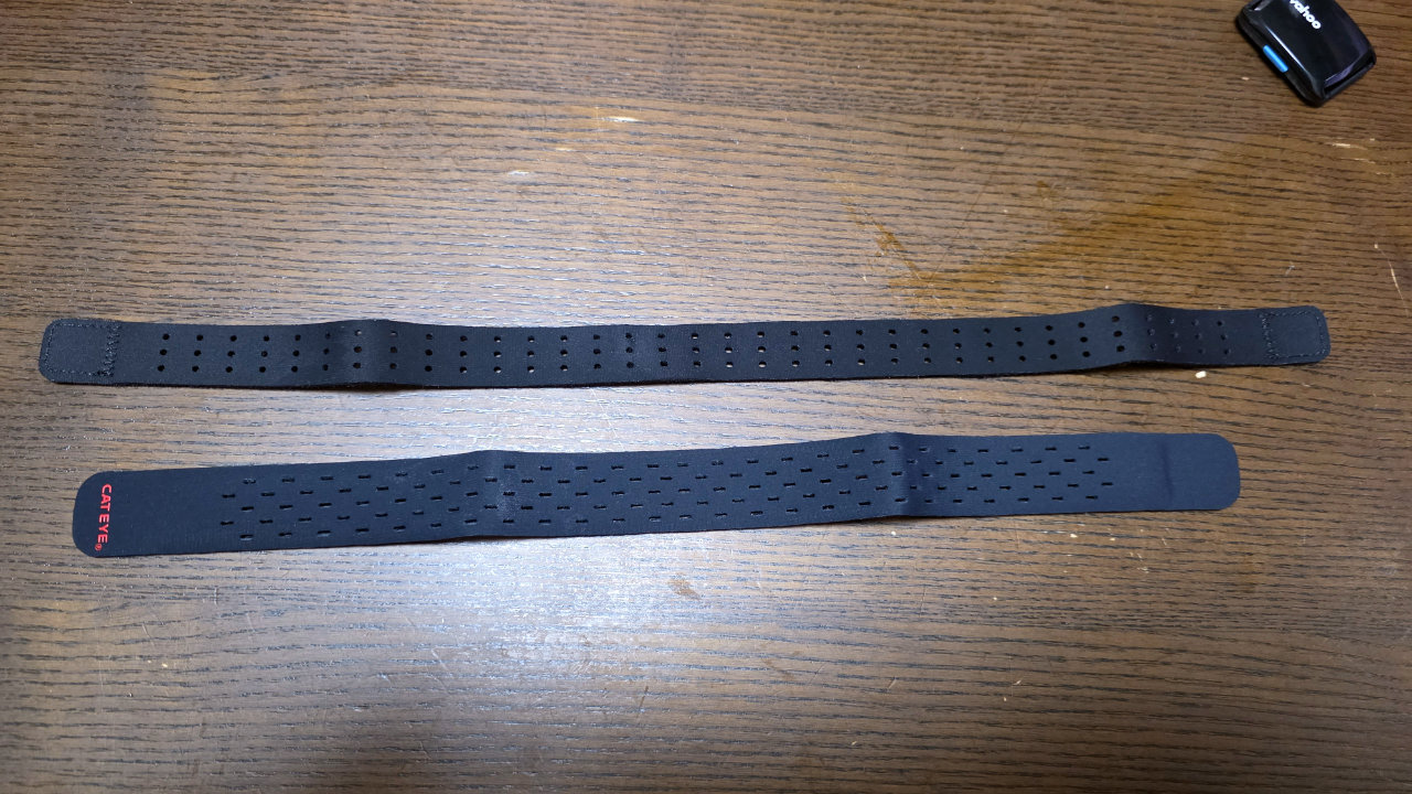 Wahoo Tickr FitにCATEYEのバンドをつけてみました