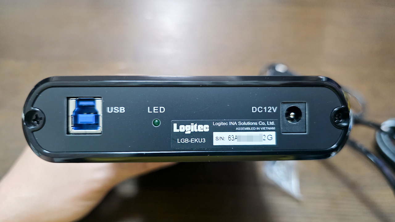 壊れたUSB HDDから中身をレスキューして利用