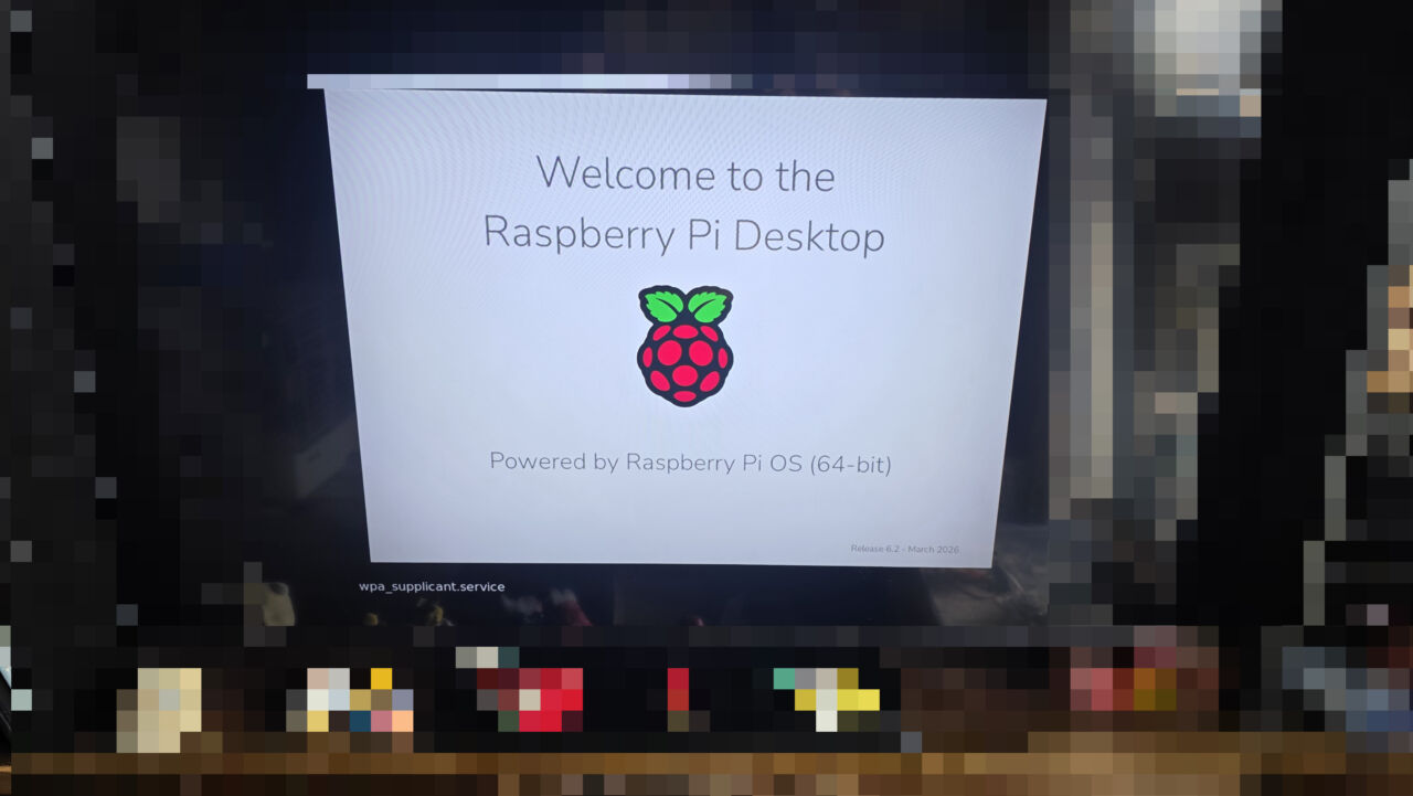 Raspberry Pi 3BにNASを構築