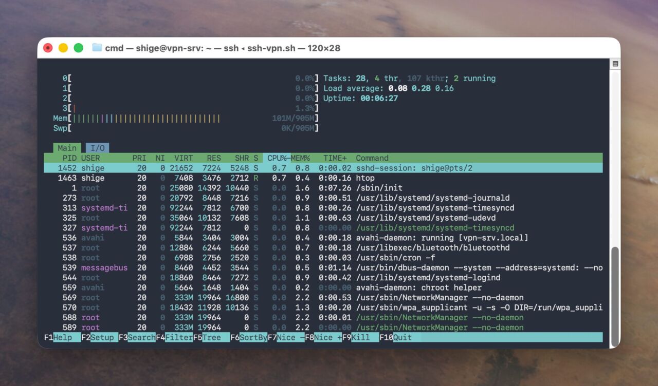 Raspberry Pi 3BにNASを構築