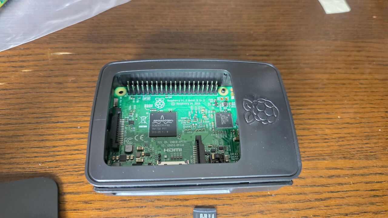 Raspberry PiにNASを構築