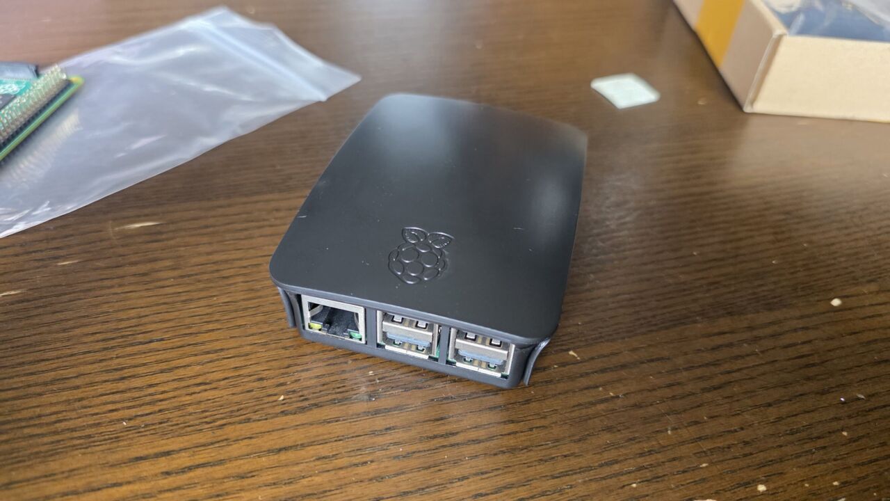 Raspberry PiにNASを構築