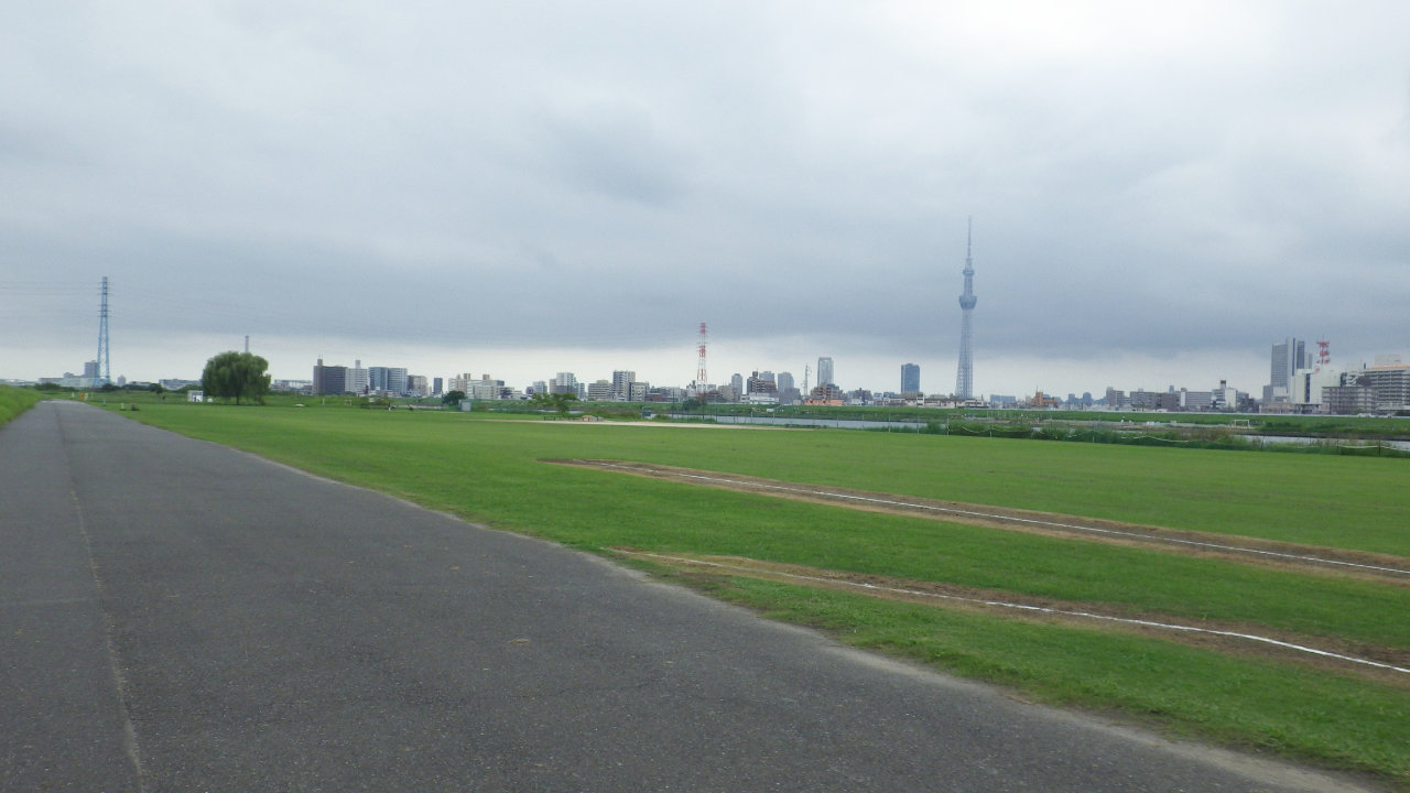 荒川河口までサイクリングしてきました