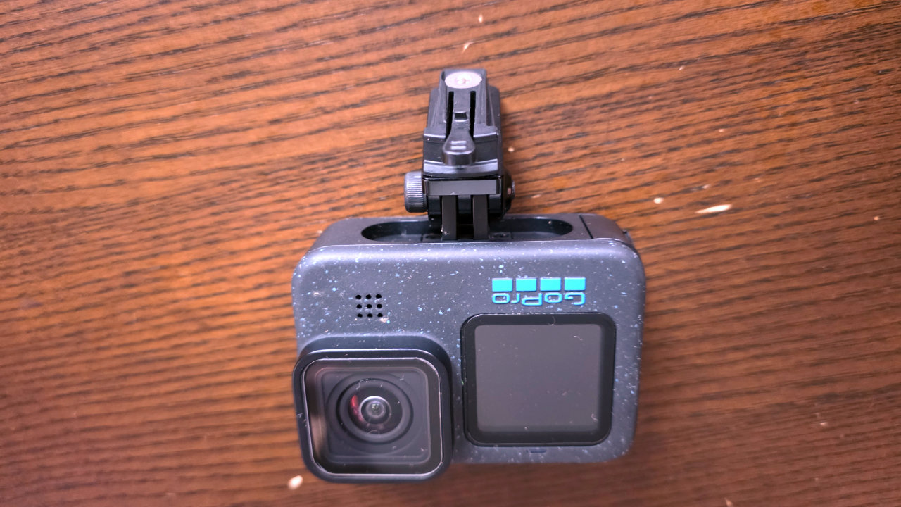 GoProの自転車マウントを工夫してみた