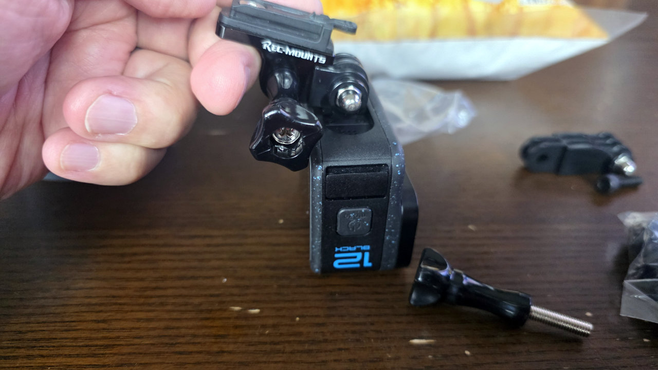 GoProの自転車マウントを工夫してみた