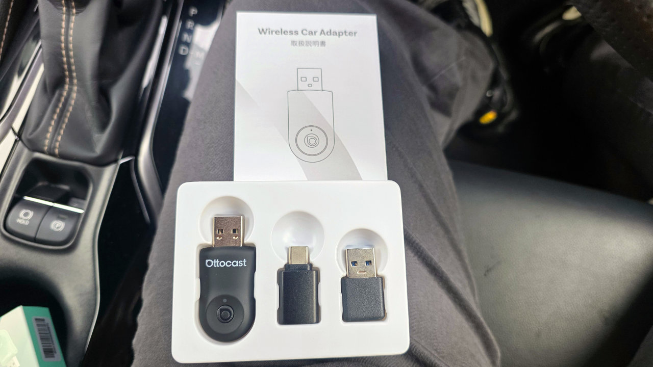 OTTOCAST MINI(AndroidAuto,CarPlayのワイヤレスアダプター)を買いました